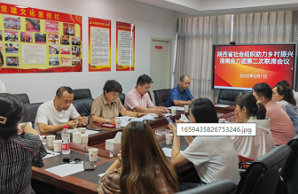 陕西省社会组织助力乡村振兴洛南合力团第二次联席会议成功召开
